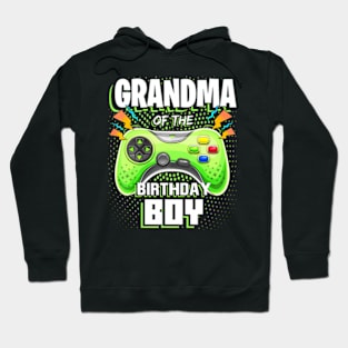 Grandma of the Birthday Video Hoodie